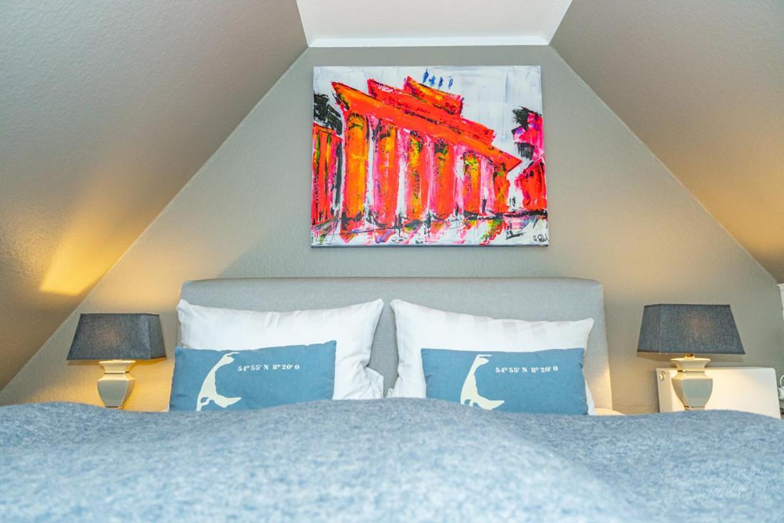 شقة Maritim Und Individuell In Wenningstedt Mit Balkon المظهر الخارجي الصورة