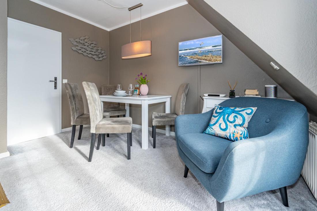 شقة Maritim Und Individuell In Wenningstedt Mit Balkon المظهر الخارجي الصورة