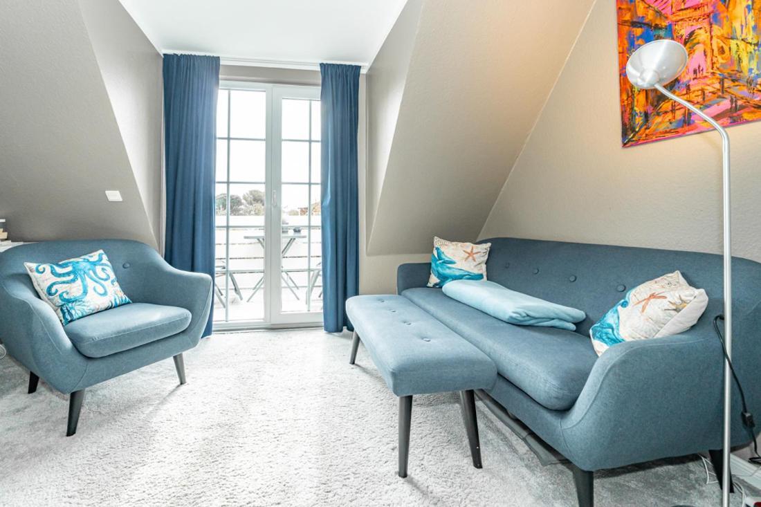 شقة Maritim Und Individuell In Wenningstedt Mit Balkon المظهر الخارجي الصورة